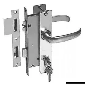 Recessed lock