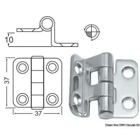 Cerniera a sbalzo 2 mm