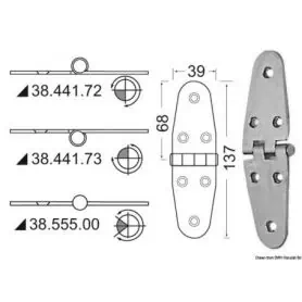 Cerniera 2 mm