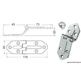 Cerniera 2,5 mm