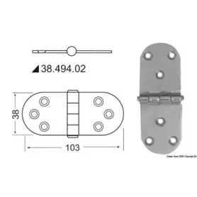 Cerniera 2 mm