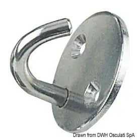 Grapple hook with round base.