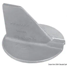 Pinna in zinco 225 HP 4 tempi