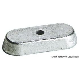 Anodo piede per Selva 6/8/9,9 HP 4 tempi