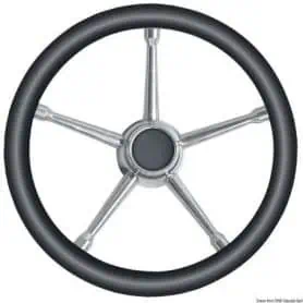 Stainless Steel Spoke Steering Wheel.
