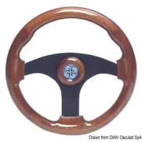 Mahogany steering wheel