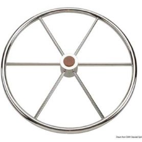 Timone in acciaio inox lucidato a specchio