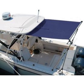 Tendalino con bracci telescopici, tettucci rigidi, tetti Flying bridge