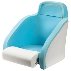 Sedile anatomico imbottito con flip up H54