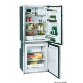 Frigorifero ISOTHERM frontale Inox - scomparto doppio