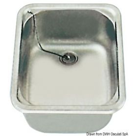 Rectangular sink