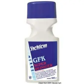 Powerful GFK cleaner for fiberglass and ABS YACHTICON