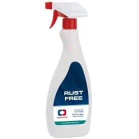 Rust Free stain remover for rust stains.