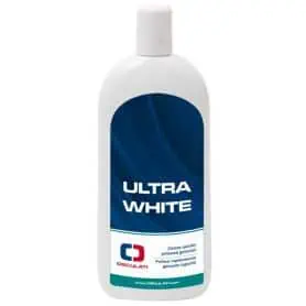 Ultra White quick cleaner for yellowed gelcoat.