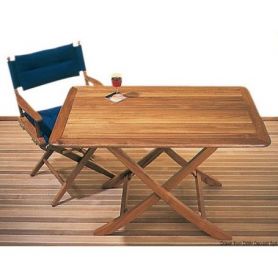 Tavolo ARC in teak regolabile in altezza