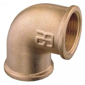 2" BRASS ELBOW