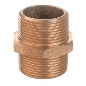 NIPLES DOPPIO IN BRONZO DA 1"