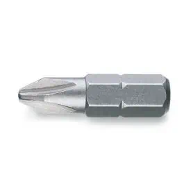 Cross tip 1/4" screwdriver bit - L25 PH3