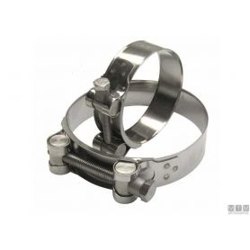 A4 stainless steel collar mm.22 D. 98 - 103
