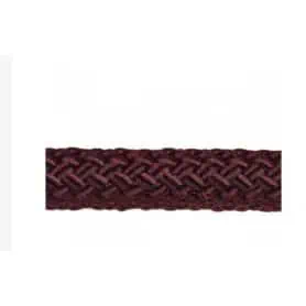 Bordeaux 16-strand polyester braid - Ã˜20 diameter.