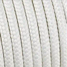 White braid, diameter Ã˜4 mm.