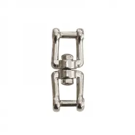 Stainless steel swivel with recessed pin d.10mm