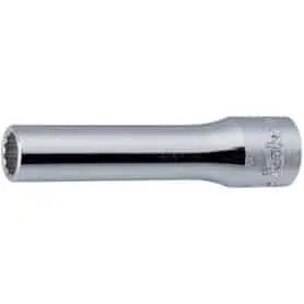 LONG POLYGONAL SOCKET KEY. 1/4" 8 mm. - L.50 - KOKEN