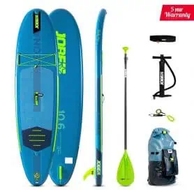 Jobe Leona 10.6 inflatable paddle board package.