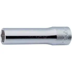 LONG HEXAGONAL SOCKET WRENCH 1-2" ATT. 17 mm.