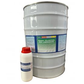 Polyester Resin Aropol 102, 20 Kg with catalyst.