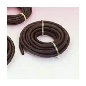 BLACK EXPANDED RUBBER AIRLOCK SEAL D.12 MM