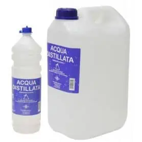 DISTILLED WATER 5 LITERS.