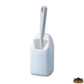 Toilet brush with holder