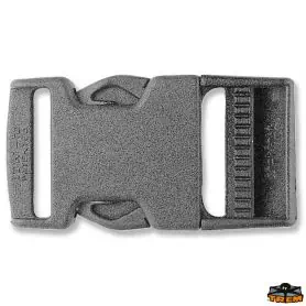 DOUBLE BUCKLE SUITABLE FOR 30 mm WIDE STRAP.