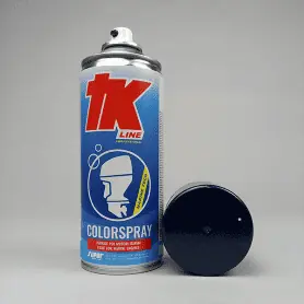 TK COLOR PAINT SPRAY FOR EVINRUDE MARINE ENGINES IN BLUE XP