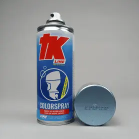 TK COLOR SPRAY PAINT FOR EVINRUDE MARINE ENGINES BLUE 68/82