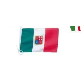 ITALY POLYESTER FLAG M.M. 20 X 30 CM