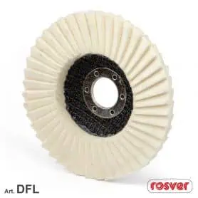 Disc abrasive wheel in felt d.115 x h.22 T.583