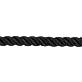 Braided fender line black color diam.12