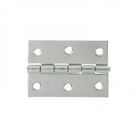 Stainless steel book hinge  mm.80 x 50