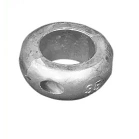 Aluminium collar for axles D.35 mm.