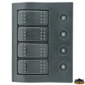 4-SWITCH COMPACT CIRCUIT BREAKER PANEL