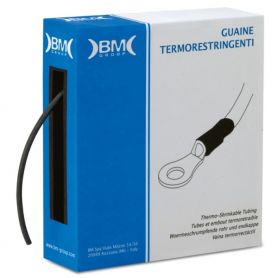 Guaina termorestringente nera da mm.9,5 in metri