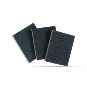 Fine grit abrasive sponge