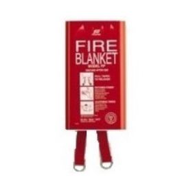 Coperta antifuoco in fibra di vetro cm.100 x 100