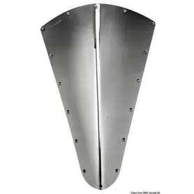 Scudo di prua in acciaio inox AISI316 DOUGLAS MARINE