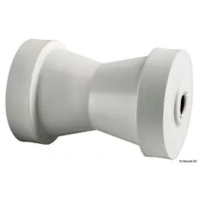 Central roll with plastic core