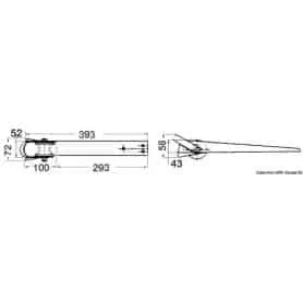 Bow roller with chain guide