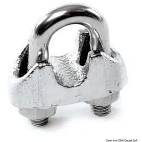 Saddle clamp.