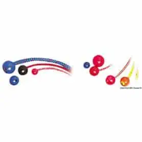 Nylon stopper balls in various colors.